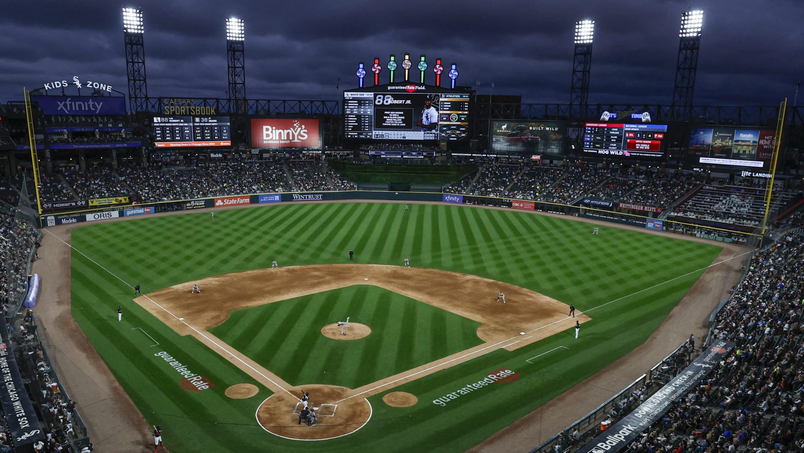 Chicago police believe gunshots at Friday's White Sox game came from